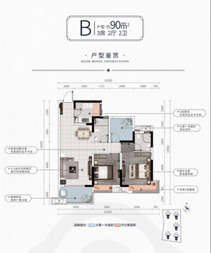 德信云江府户型,B户型