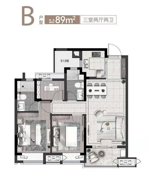 宝龙旭辉城户型