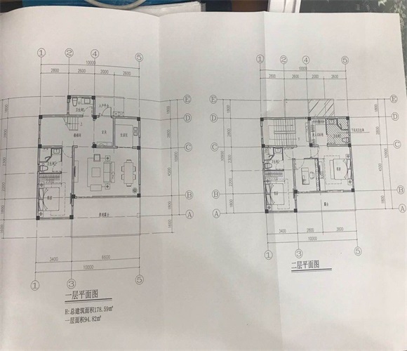 塘里漾庐户型,独栋