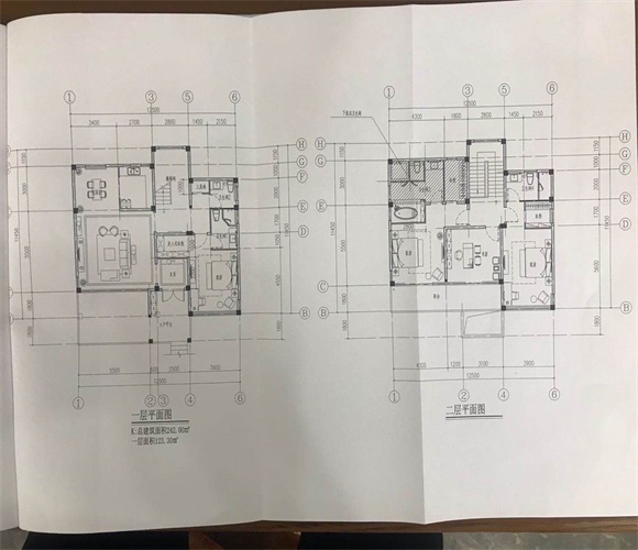 塘里漾庐独栋户型图