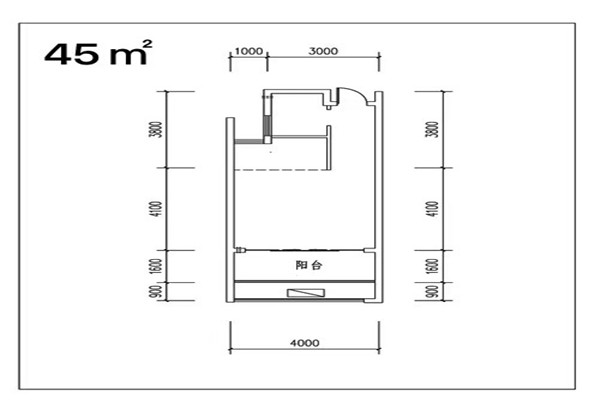 东方甸园户型,A户型