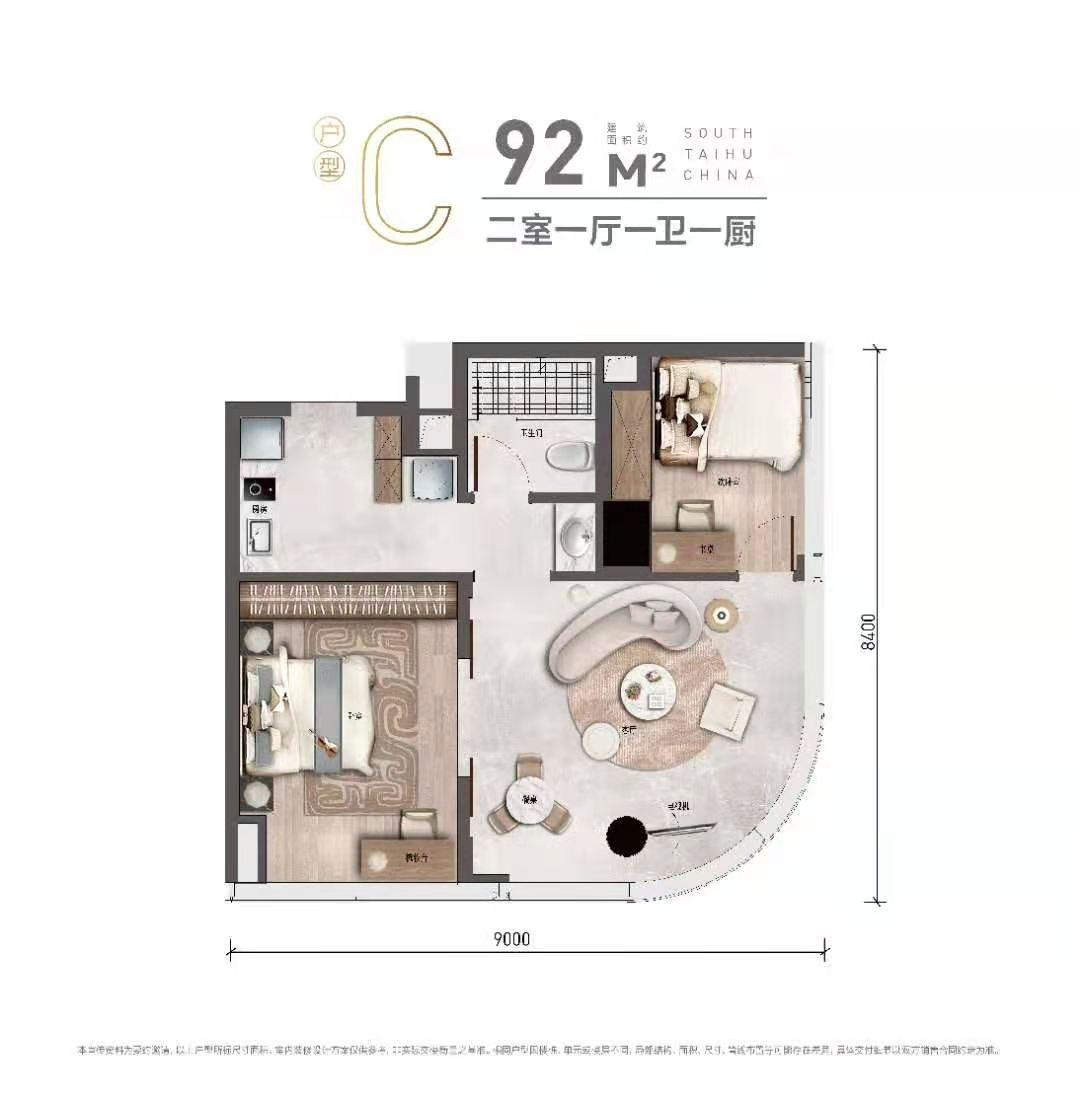 太湖首座户型-小柯网