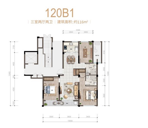 安吉天使小镇浅山明月户型