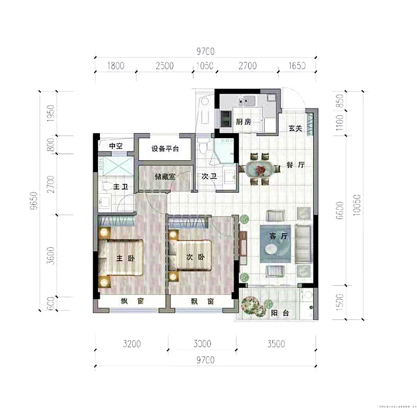 运和外滩里G5户型图