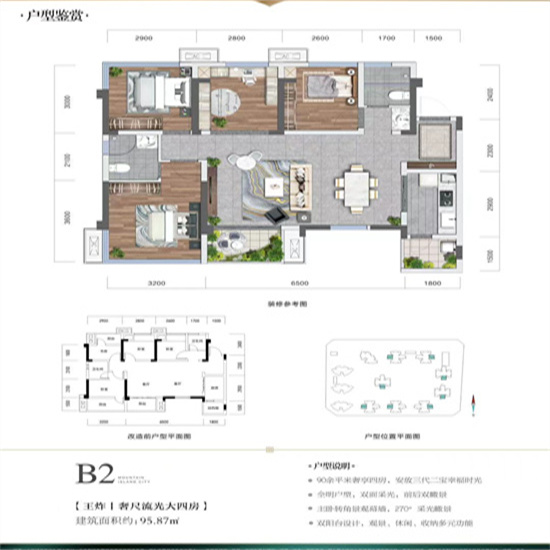 环天山屿城C户型户型图