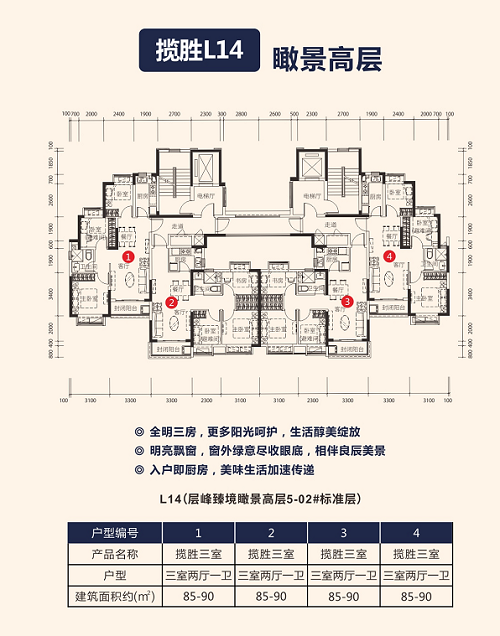 梓山湖恒大养生谷户型,揽胜L14