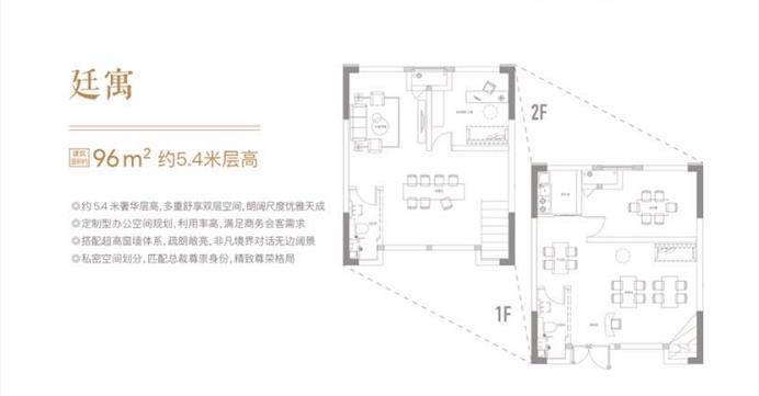 盘龙正荣府户型,建面96平米户型