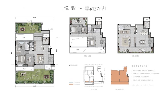 华润悠山悦景户型-小柯网