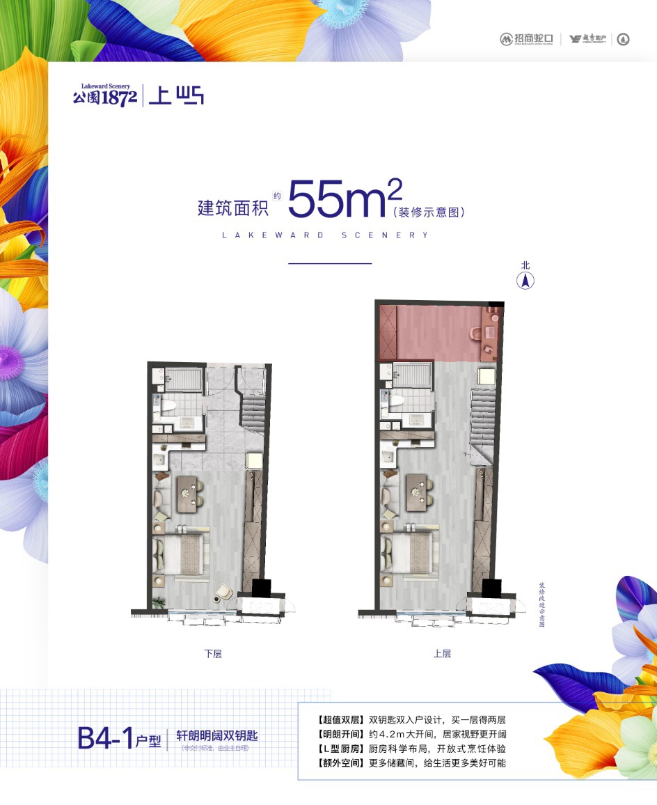 杭州七堡花园城户型,B户型