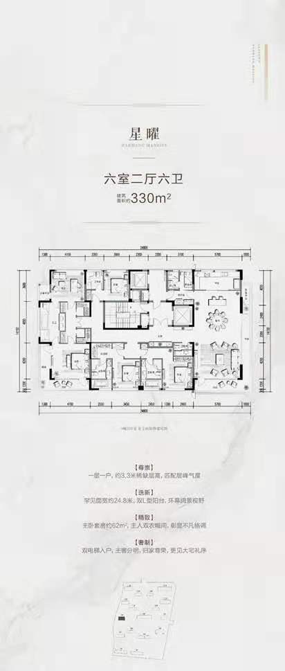 万城万杭府户型,B户型