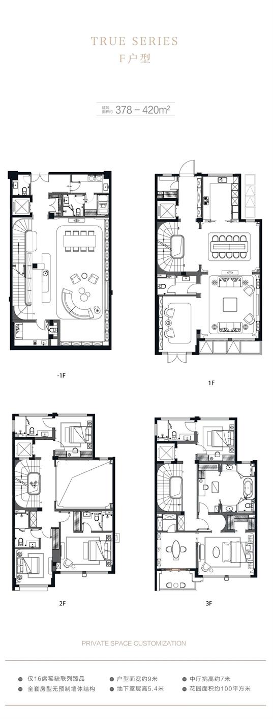 联仲都悦汇F户型户型图