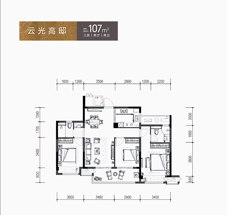 中南君启户型