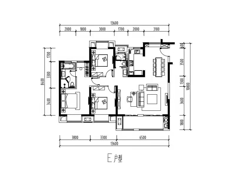 绿地西水晶舍户型-小柯网