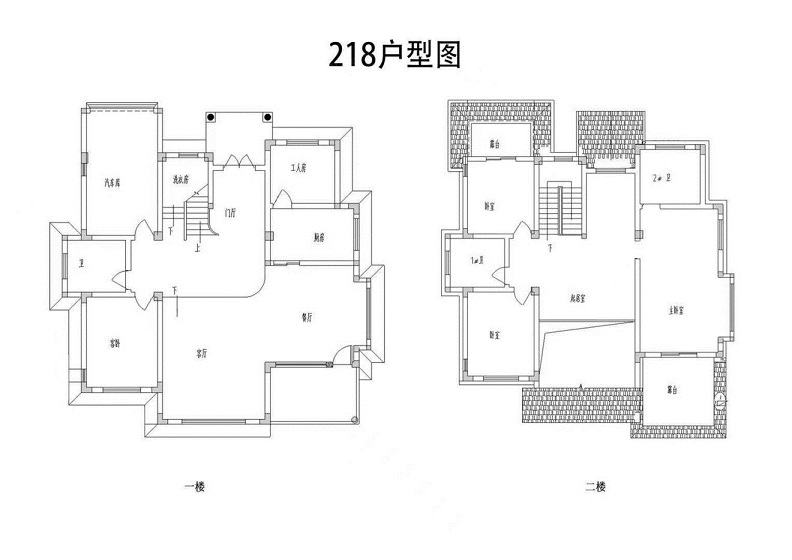 仙人湖别墅户型,A1