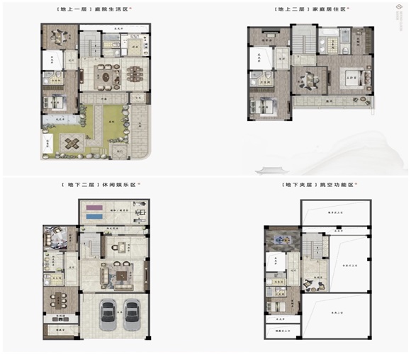 中南青云里合院户型图