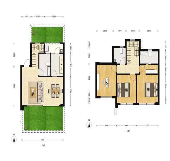 人居望青来B1户型户型图