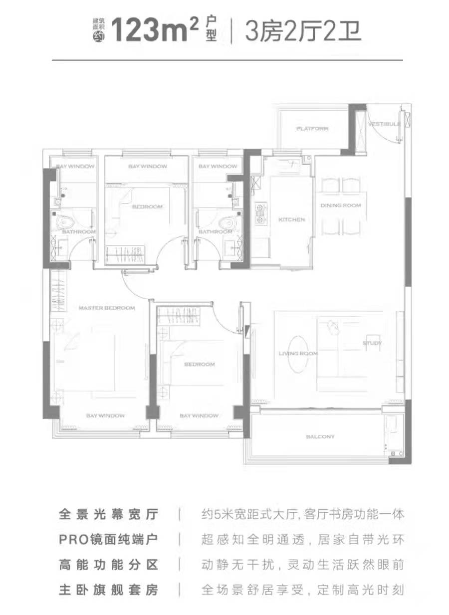 海纳品汇户型B户型图