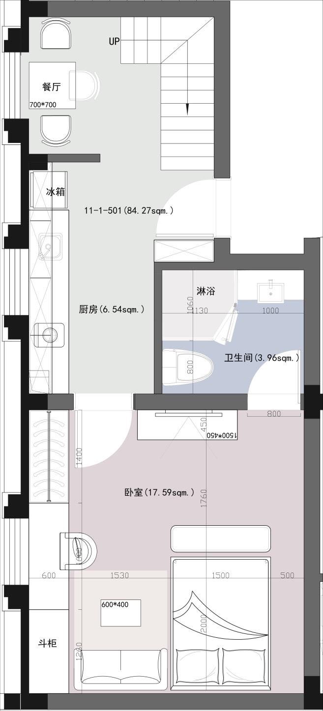 天都城天河苑户型-小柯网