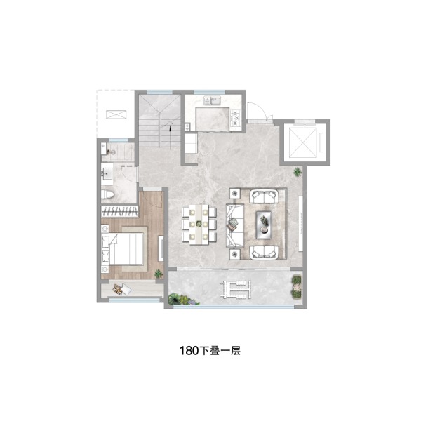 花语熙园户型D户型图