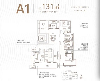 明发明博小镇D户型户型图