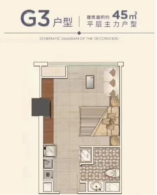 信铃国际天启户型,G3户型