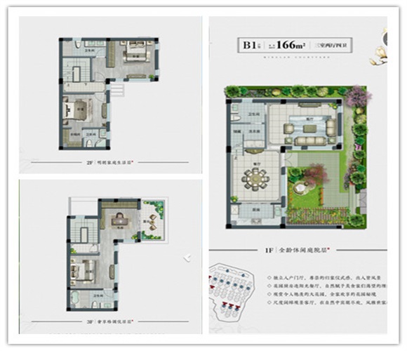 新隆明岚雅院别墅户型图