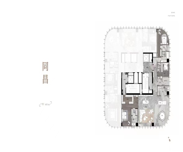 望廷中心户型,B户型