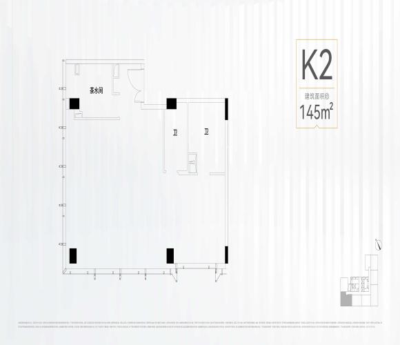 华润置地亚奥城公寓户型,K2