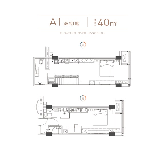 兴合望江中心户型,A1