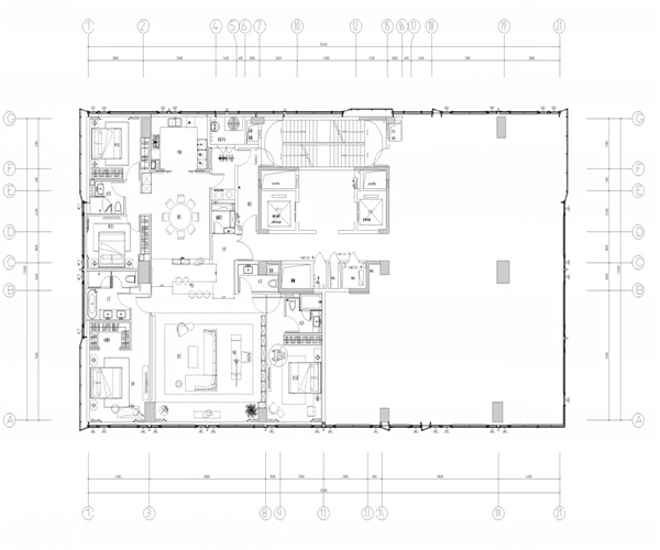 众安滨和印B户型户型图