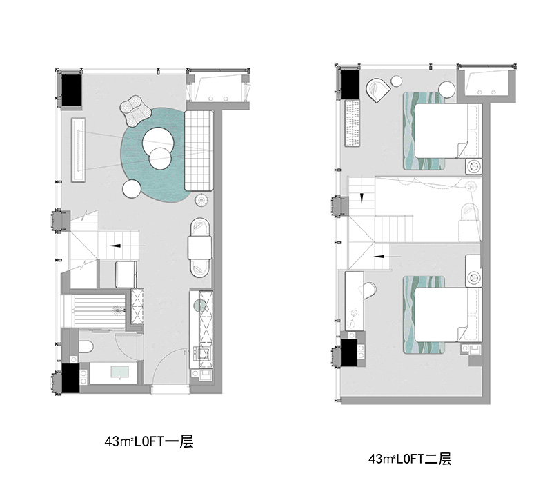 绿城三江明月户型