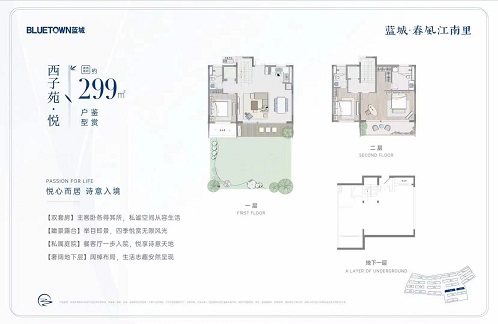 安吉蓝城春风江南里D户型户型图