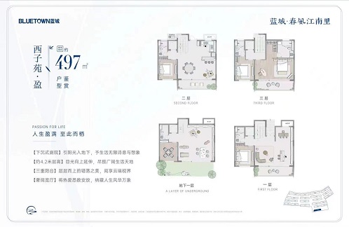 安吉蓝城春风江南里H户型户型图