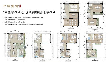 筑友玺珑湾C户型户型图