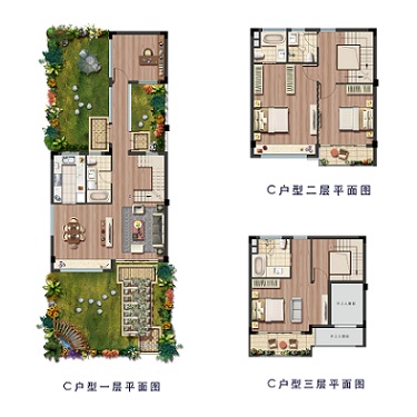 梦想城云澜墅户型,H户型