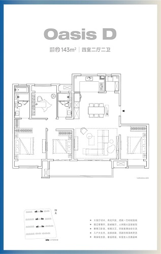 太湖未来绿洲户型,D