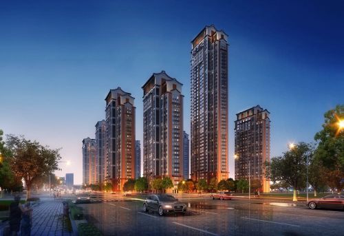 海投东湖城效果图-小柯网