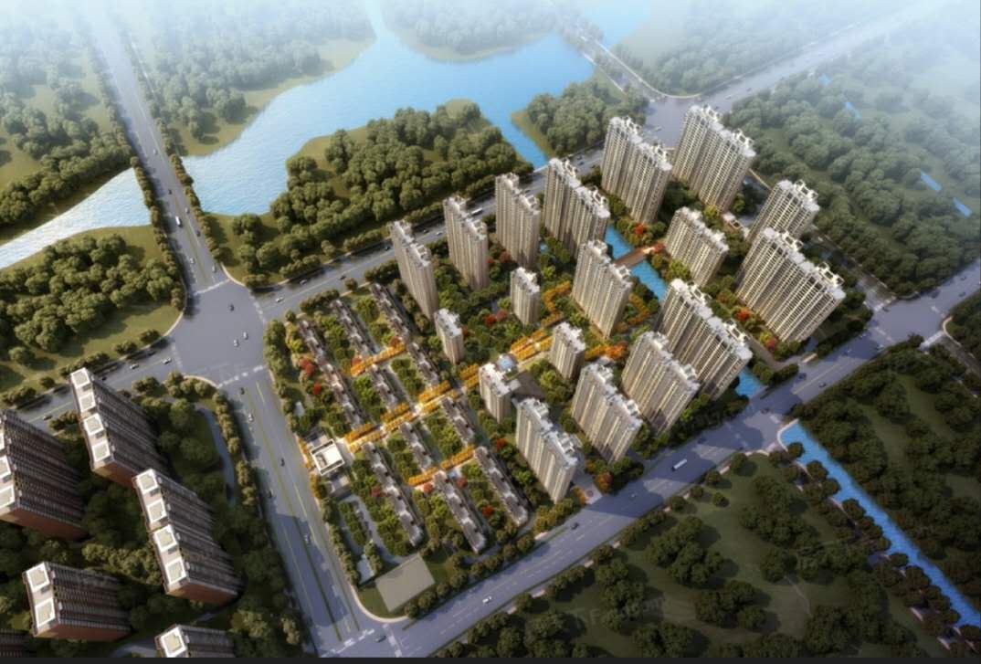 水岸名都花园效果图-小柯网