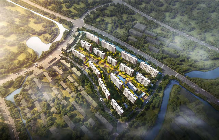 美的溪西云境效果图-小柯网